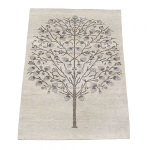 Kapiti - 100% New Zealand Suri Alpaca Fibre Handmade Indian Carpet